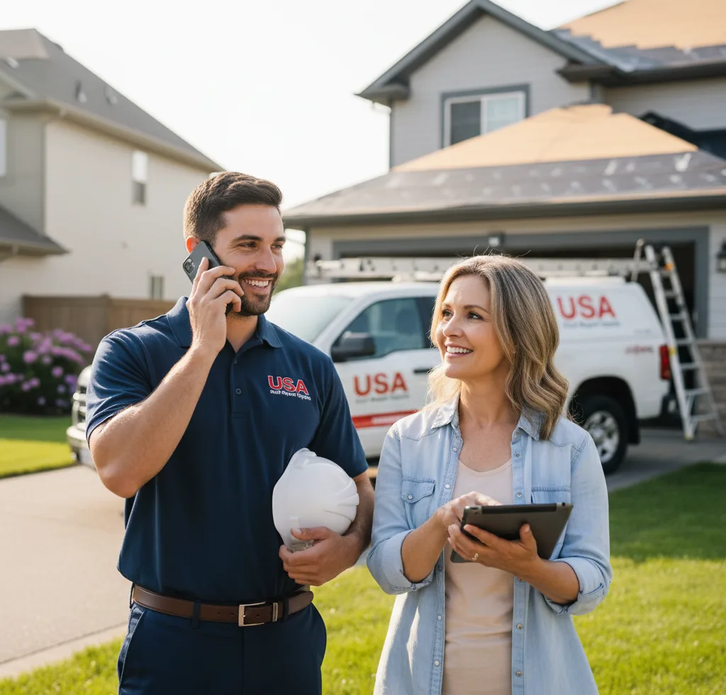 USA Roof Repair Experts customer support in Wilton Manors